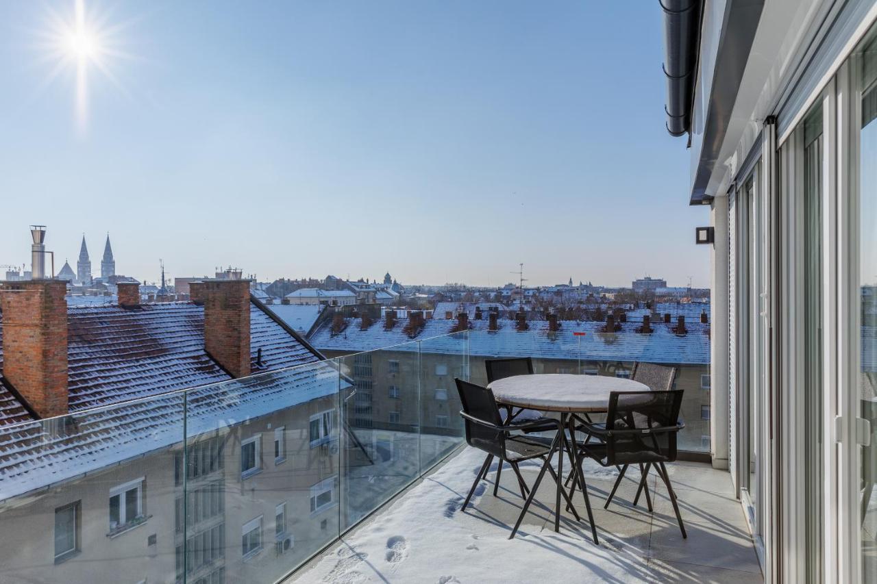 Noir Hotel - Penthouse Apartman Segedyn Zewnętrze zdjęcie